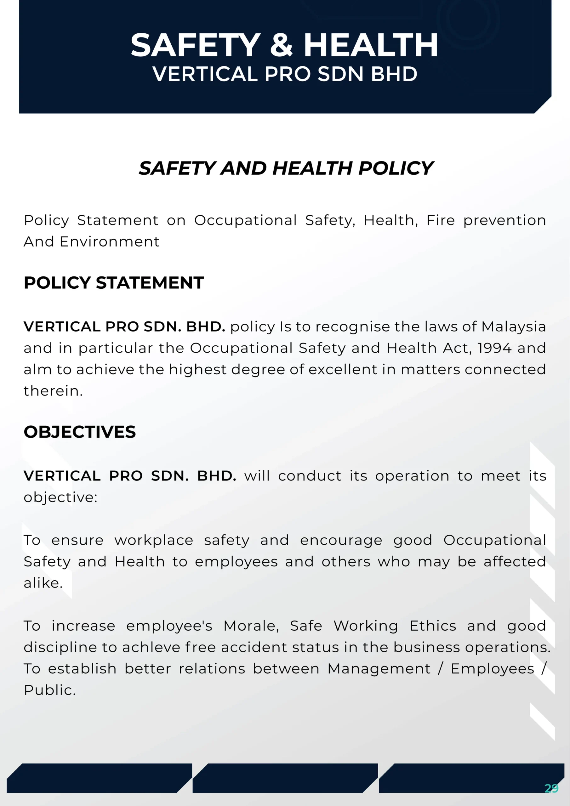 Vertical Pro Company Profile — page 29 of 52